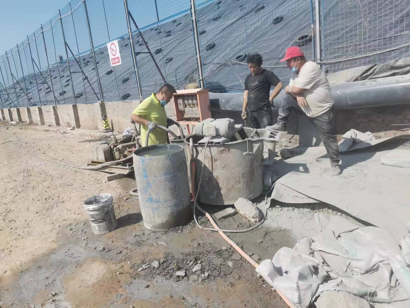 蓬安袖阀管注浆